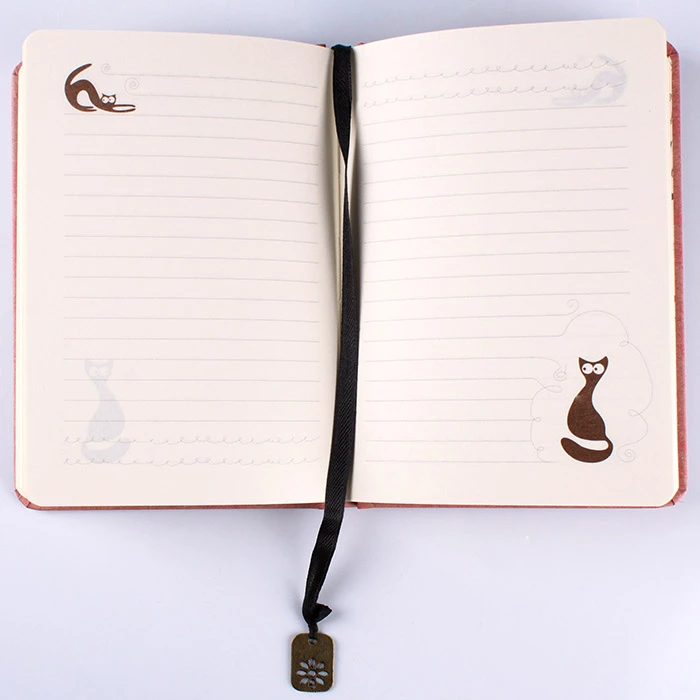 Книжка записная А6 100л. "Красивые кактусы" тиснение, стилиз. блок