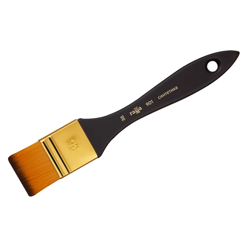 Кисть-флейц художественная, синтетика, Гамма, №35