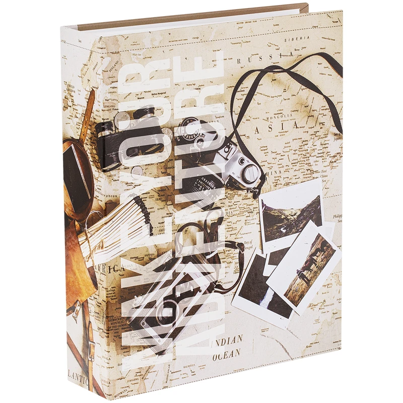 Фотоальбом 200 фото 10*15см, ArtSpace "Adventure", ПП карман Фотоальбом 200 фото 10*15см, ArtSpace "Adventure", ПП карман