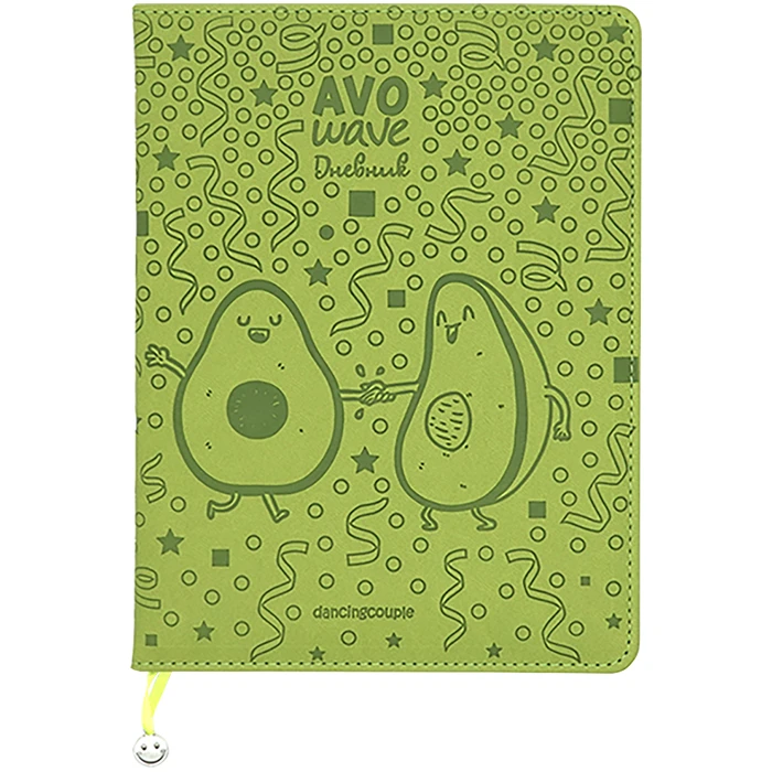 Дневник универсальный, 48 л., твердый переплет, обложка - кожзам, тиснение,