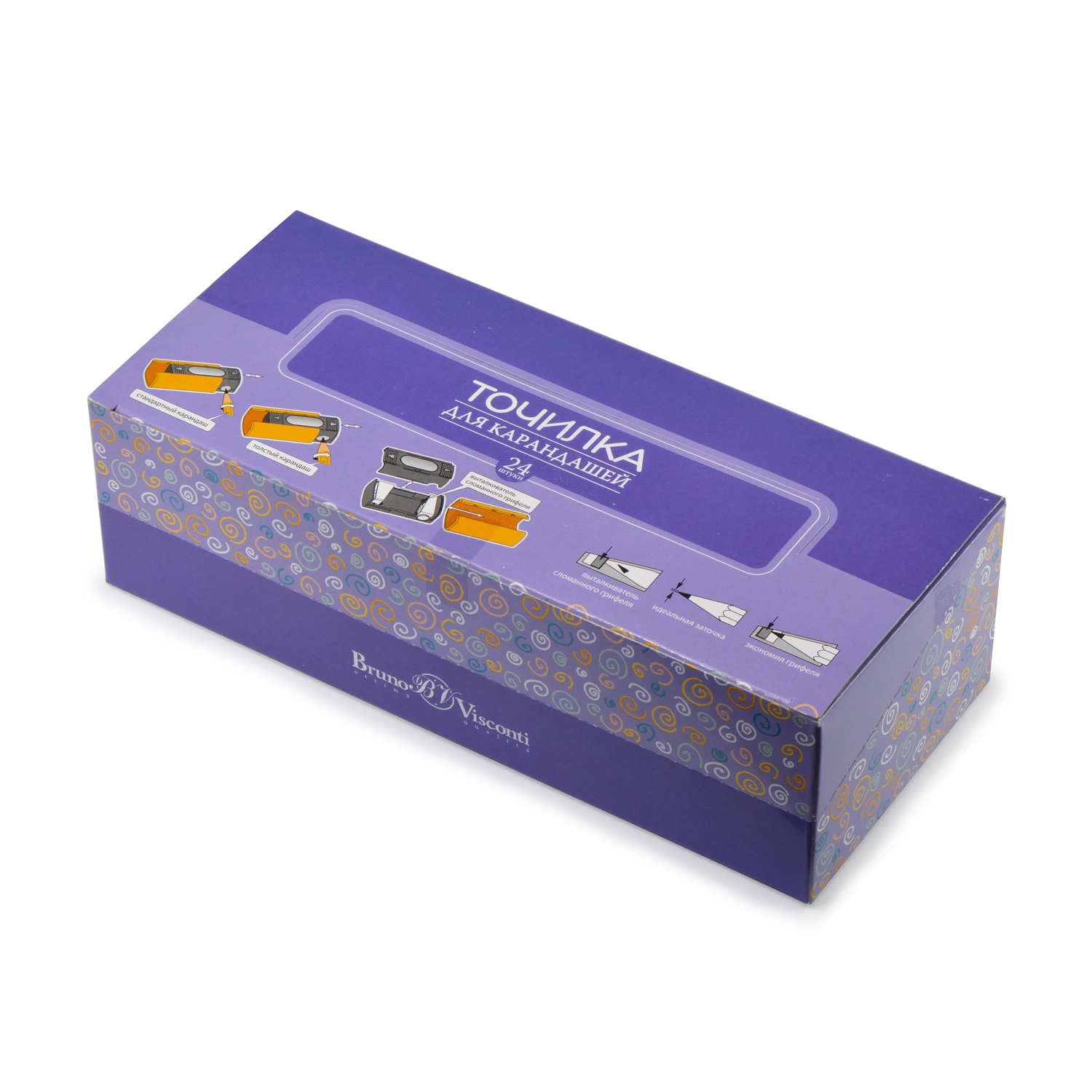 ТОЧИЛКА С КОНТЕЙНЕРОМ, 2 ОТВЕРСТИЯ "EASYSHARP" (4 цвета) ТОЧИЛКА С КОНТЕЙНЕРОМ, 2 ОТВЕРСТИЯ "EASYSHARP" (4 цвета)