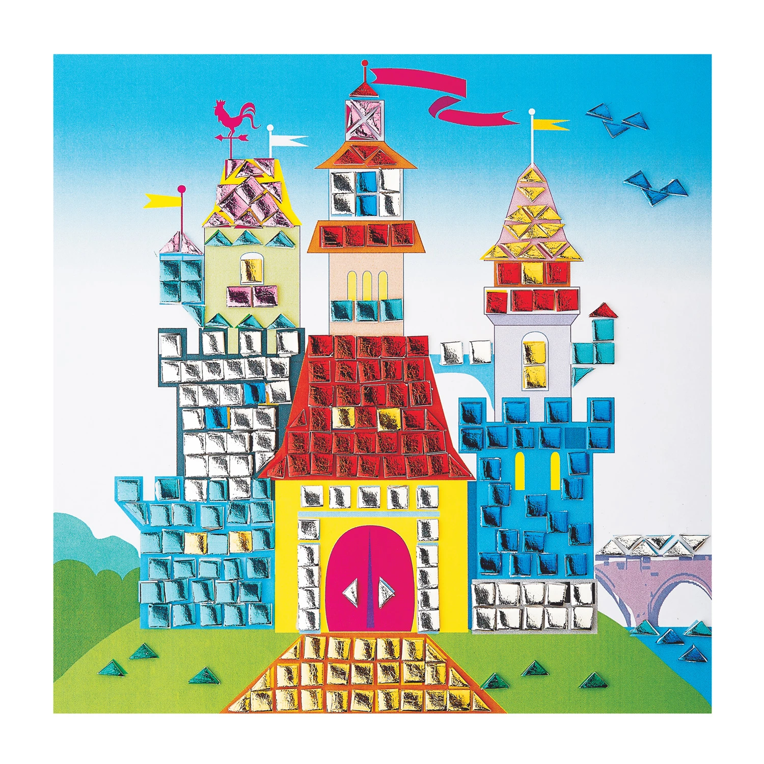 НАБОР ДЕКОРАТИВНАЯ МОЗАИКА №7 "ЗАМОК" НАБОР ДЕКОРАТИВНАЯ МОЗАИКА №7 "ЗАМОК"