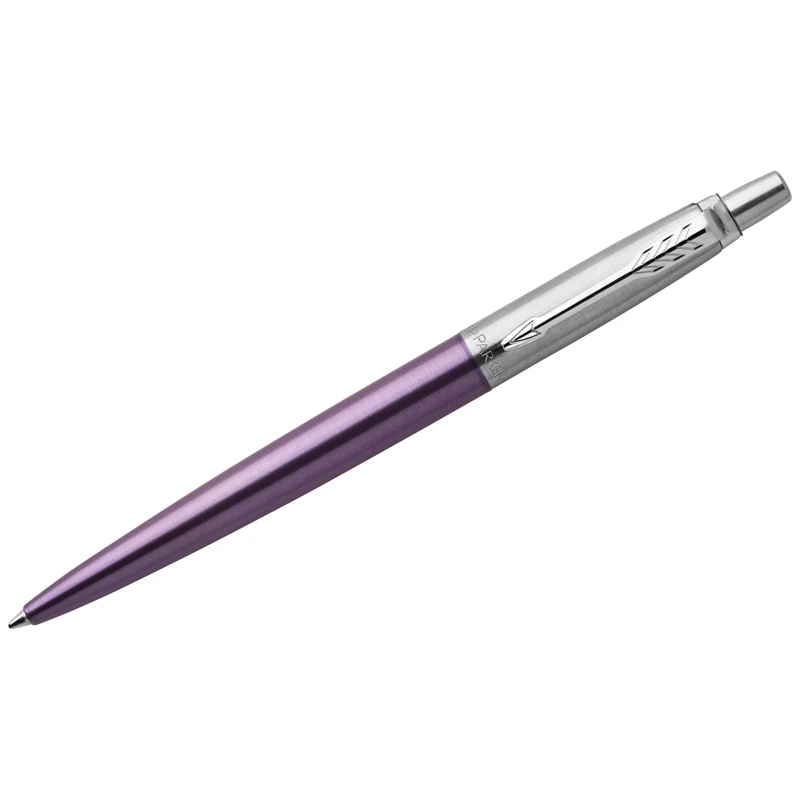 Ручка шариковая Parker "Jotter Victoria Violet Chrome CT" синяя, Ручка шариковая Parker "Jotter Victoria Violet Chrome CT" синяя,