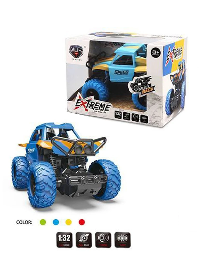 Машина инерционная, свет, звук