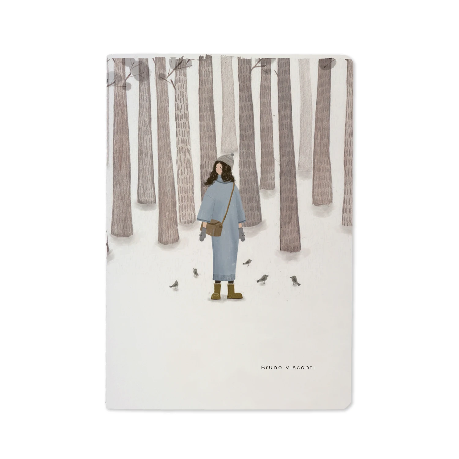 НАБОР ПОДАРОЧНЫЙ "WINTER SKETCH" (ДВЕ ТЕТРАДИ BV И РУЧКА)