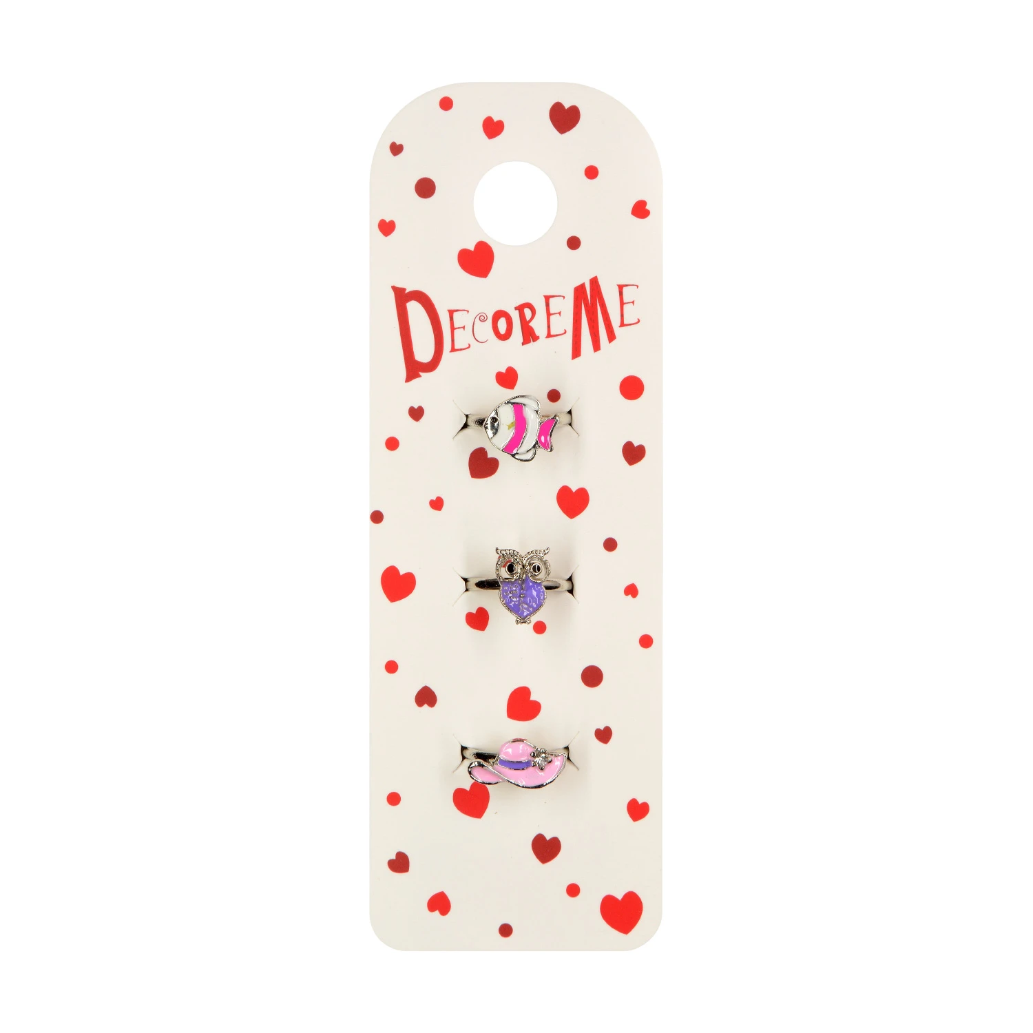 КОЛЬЦО 3 ШТ, 6 ВИДОВ КОЛЬЦО 3 ШТ, 6 ВИДОВ