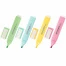 Набор текстовыделителей ЮНЛАНДИЯ 4 шт., АССОРТИ, "COLORSTAR PASTEL",
