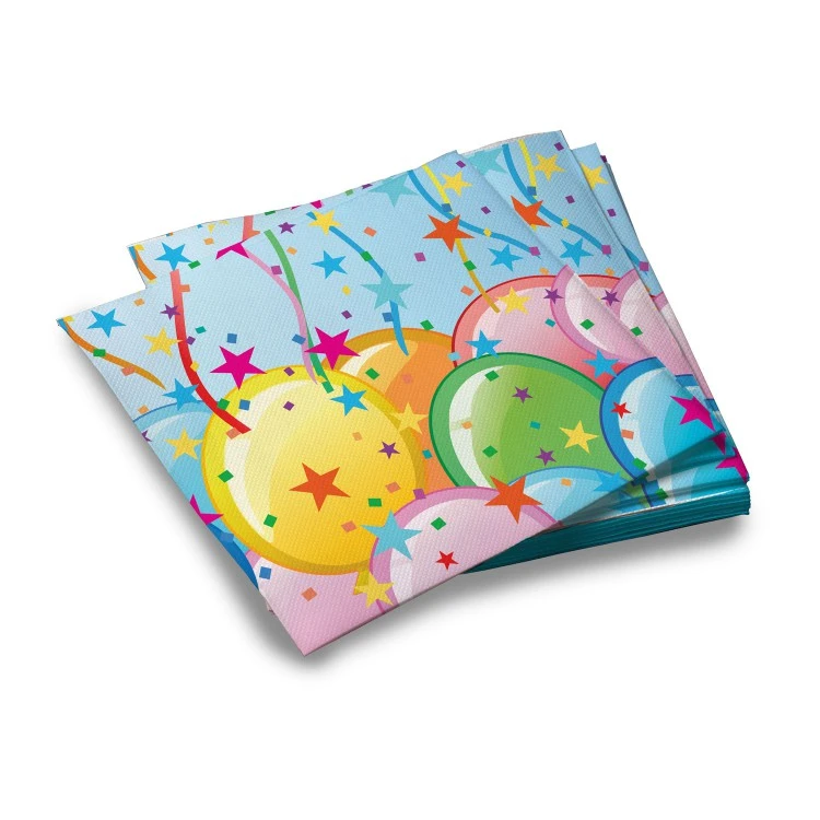 Салфетки бумажные трехслойные Шары 33*33 см, 20 штук Салфетки бумажные трехслойные Шары 33*33 см, 20 штук