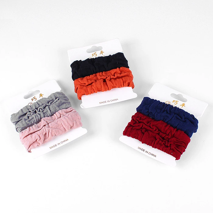 Резинки для волос в наборе 2шт , цвет ассорти