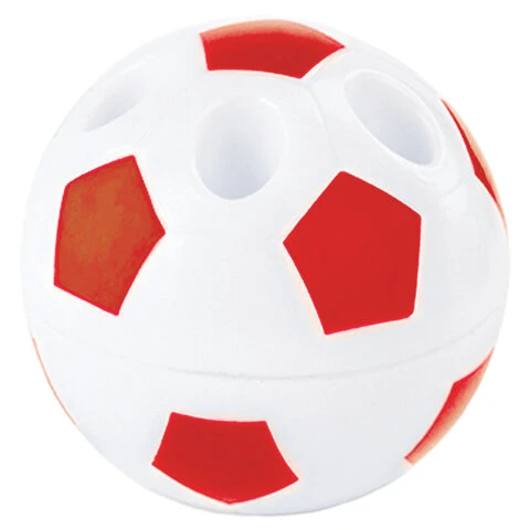 Точилка ПИФАГОР "Мяч", с контейнером, подставка для 4-х карандашей, Точилка ПИФАГОР "Мяч", с контейнером, подставка для 4-х карандашей,