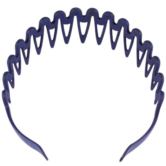 Ободок пластиковый для волос с гребнем, цвет ассорти Ободок пластиковый для волос с гребнем, цвет ассорти