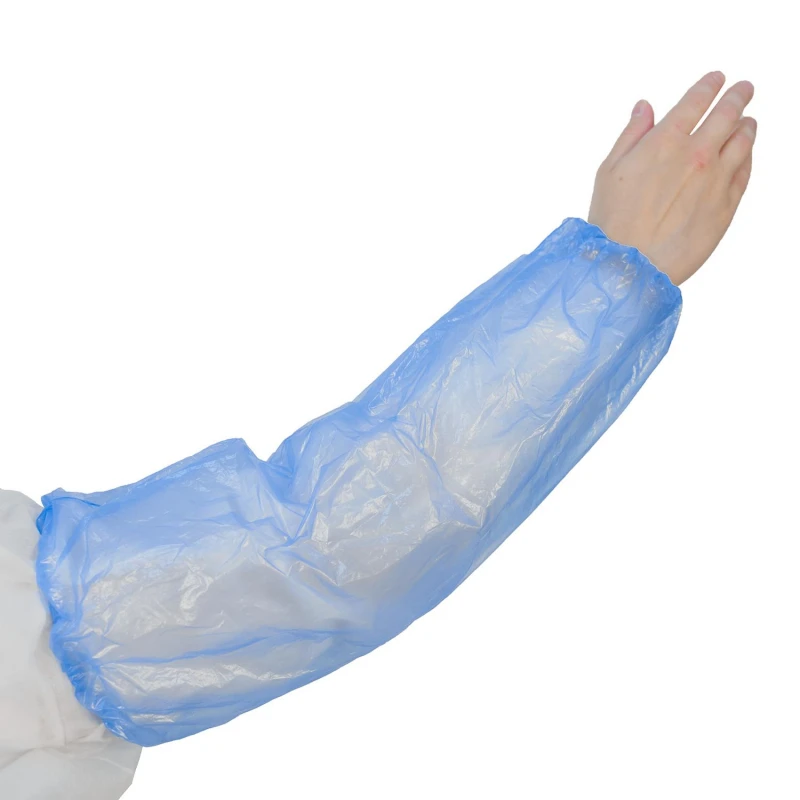 Нарукавники синие ЭКОНОМ 100 шт/уп