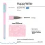 РУЧКА "HappyWrite. Зефирные животные. Единорожки" 0.5 ММ, СИНЯЯ