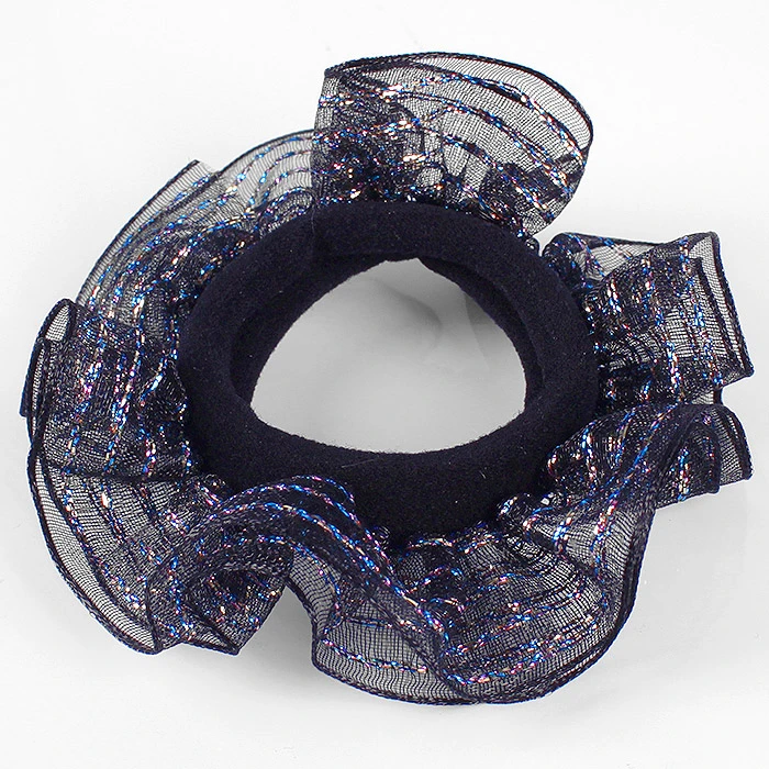 Резинка для волос с рюшей , цвет ассорти Резинка для волос с рюшей , цвет ассорти