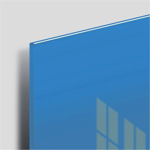 Доска магнитно-маркерная стеклянная (45х45 см), 3 магнита, СИНЯЯ, BRAUBERG, Доска магнитно-маркерная стеклянная (45х45 см), 3 магнита, СИНЯЯ, BRAUBERG,