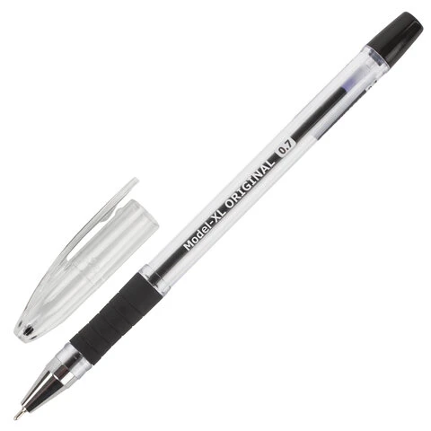 Ручка шариковая масляная с грипом BRAUBERG "Model-XL" ORIGINAL, Ручка шариковая масляная с грипом BRAUBERG "Model-XL" ORIGINAL,