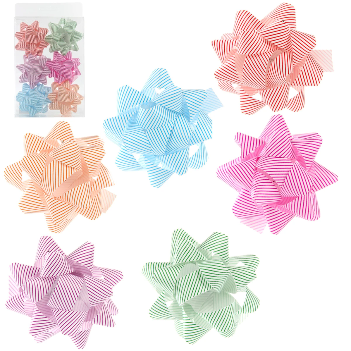 Набор бантиков 6 шт с рисунком 7,5 см. Набор бантиков 6 шт с рисунком 7,5 см.