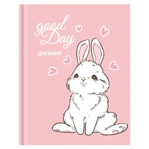 Дневник 1-4 класс 48 л., твердый, ЮНЛАНДИЯ, глянцевая ламинация, с подсказом,