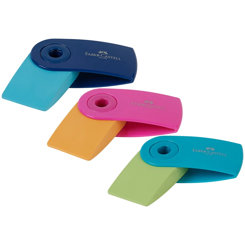 Ластик Faber-Castell "Sleeve Mini", прямоуг., 54*25*13мм, пласт