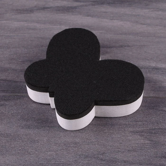 Губка стирательная для доски магнитная "Бабочка" Губка стирательная для доски магнитная "Бабочка"