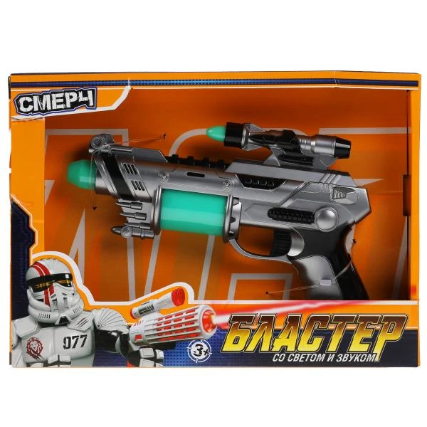 Бластер космический свет-звук, кор.30*21,5*5см. ИГРАЕМ ВМЕСТЕ Бластер космический свет-звук, кор.30*21,5*5см. ИГРАЕМ ВМЕСТЕ