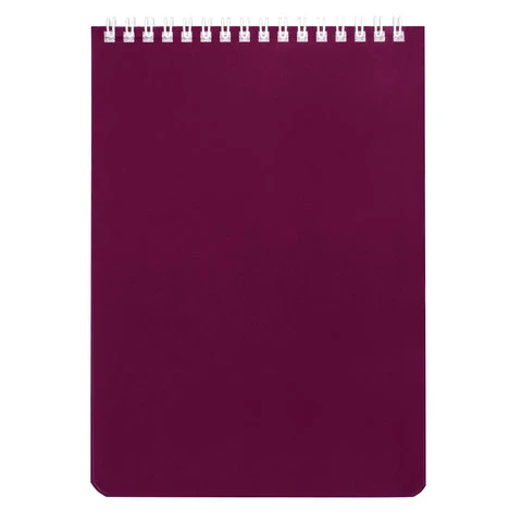 Блокнот А5 (146х205 мм) 60 л., гребень, перфорация на отрыв, лакированный,