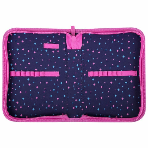 Пенал BRAUBERG, 1 отделение, полиэстер, 21х14 см, "Little fox", 270709