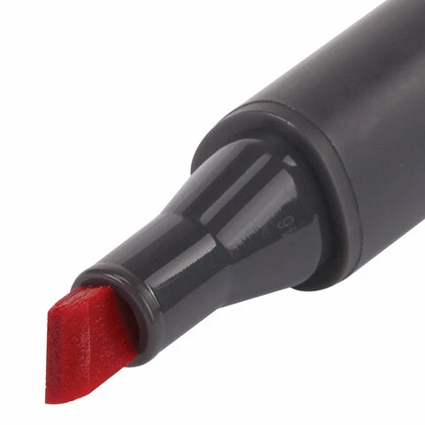 Маркер для скетчинга двусторонний 1 мм - 6 мм BRAUBERG ART CLASSIC, АЛЫЙ (R107), Маркер для скетчинга двусторонний 1 мм - 6 мм BRAUBERG ART CLASSIC, АЛЫЙ (R107),