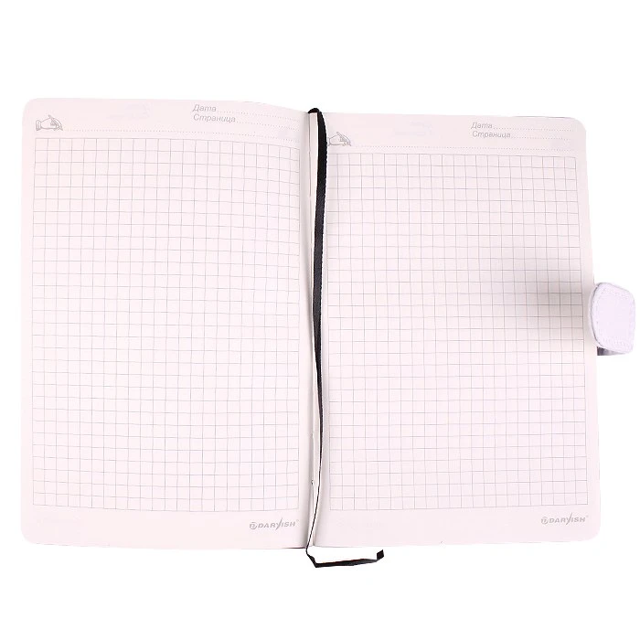 Книжка записная 12,5*19см 144л в клетку на застёжке с цветным срезом Книжка записная 12,5*19см 144л в клетку на застёжке с цветным срезом