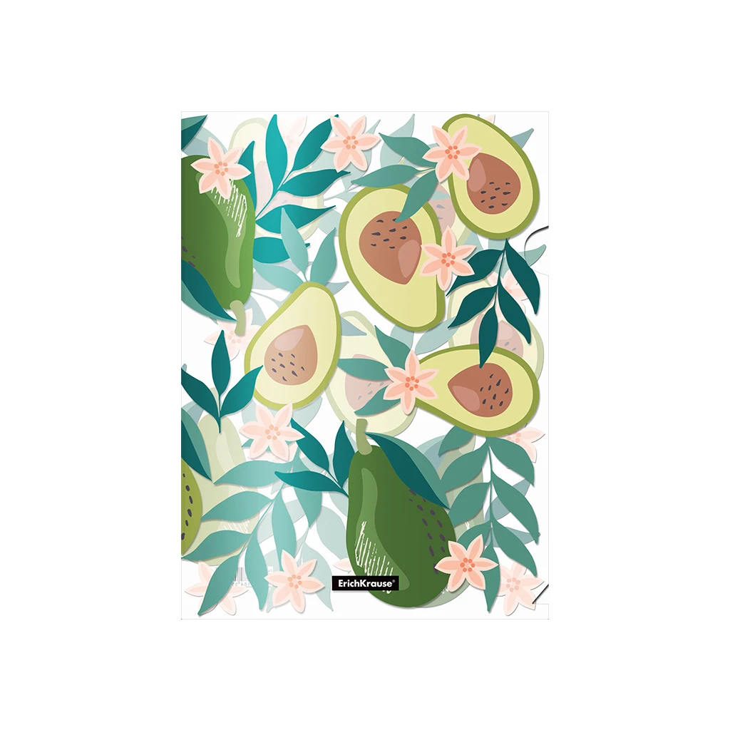 Папка-уголок пластиковая Erich Krause® Avocado Dusk, A4 (в пакете по 12 шт.) Папка-уголок пластиковая Erich Krause® Avocado Dusk, A4 (в пакете по 12 шт.)