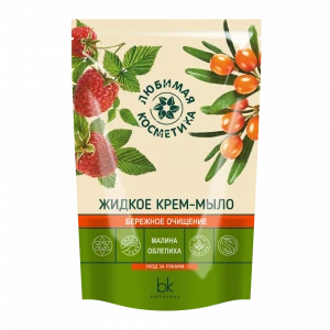 БК Люб.Кос. Жидкое крем-мыло бережное очищение малина облепиха 460г/15шт БК Люб.Кос. Жидкое крем-мыло бережное очищение малина облепиха 460г/15шт