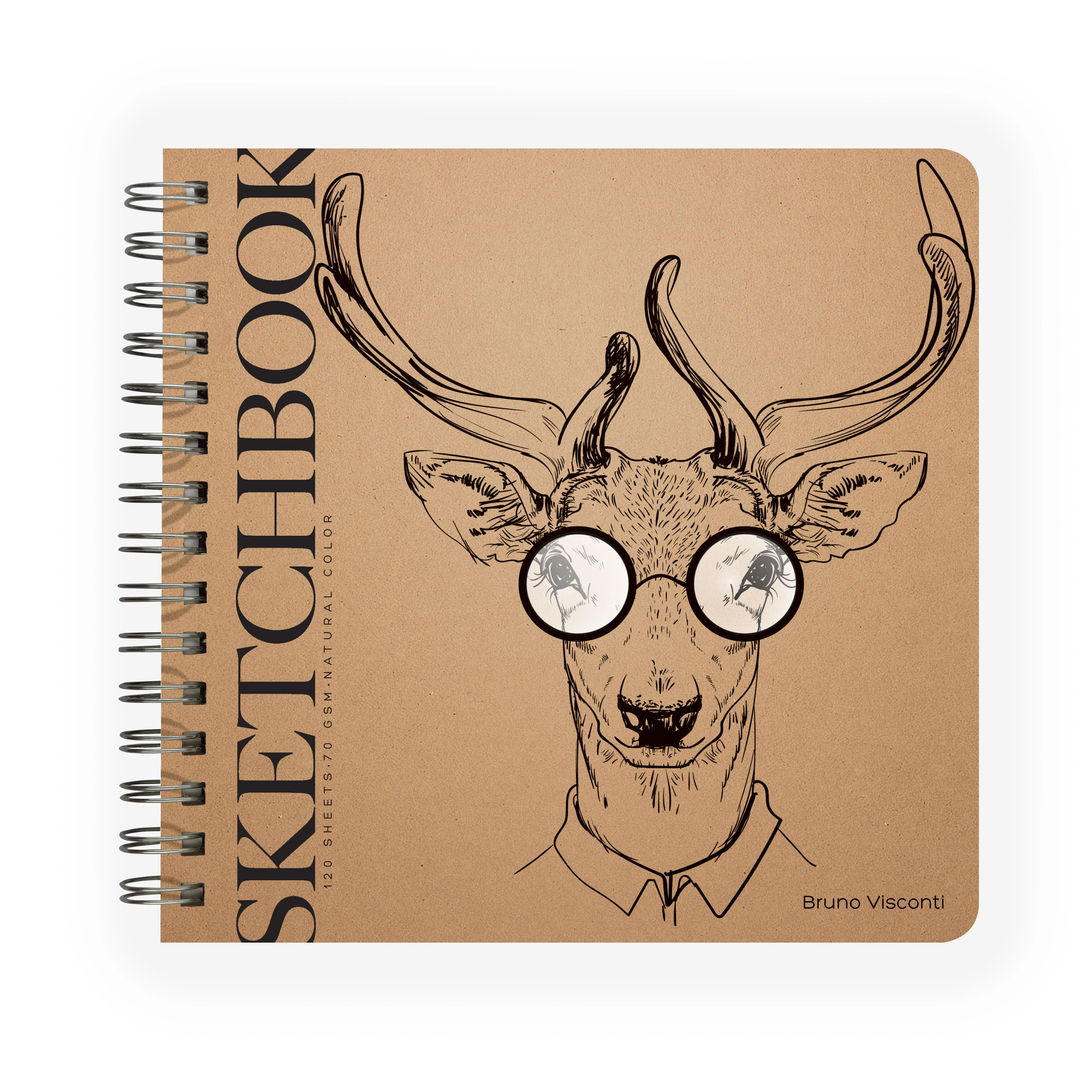 SKETCHBOOK BV, 200х205 мм,120 Л. КРАФТ 70 гр. НА ГРЕБНЕ (4 ВИДА) SKETCHBOOK BV, 200х205 мм,120 Л. КРАФТ 70 гр. НА ГРЕБНЕ (4 ВИДА)