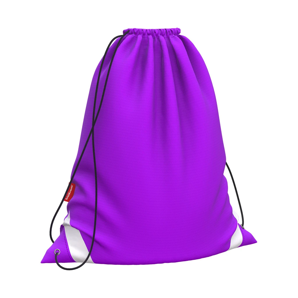 Мешок для обуви Erich Krause 365x440мм Neon Violet