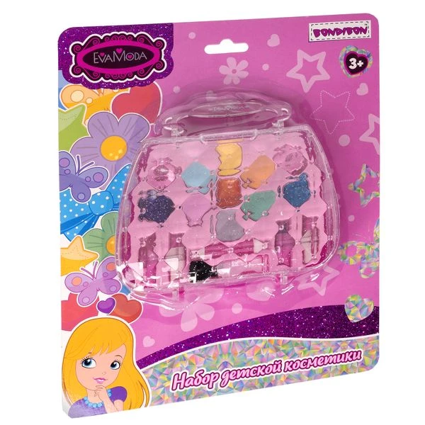 Набор детской декоративной косметики Bondibon Eva Moda, CRD 33x28x13,3 см;