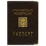 Обложка для паспорта, металлический шильд с гербом, ПВХ, ассорти, STAFF, 237579