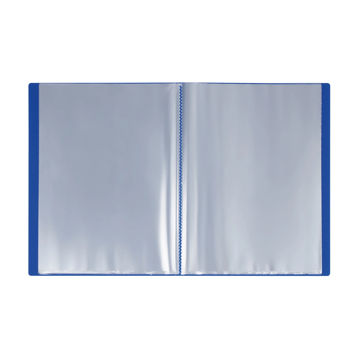 Папка с 20 вкладышами СТАММ А4, 14мм, 500мкм, пластик, синяя Папка с 20 вкладышами СТАММ А4, 14мм, 500мкм, пластик, синяя