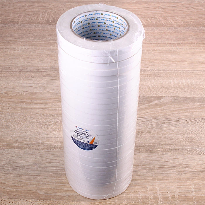 Лента липкая двухсторонняя 10мм*38м "Darvish"