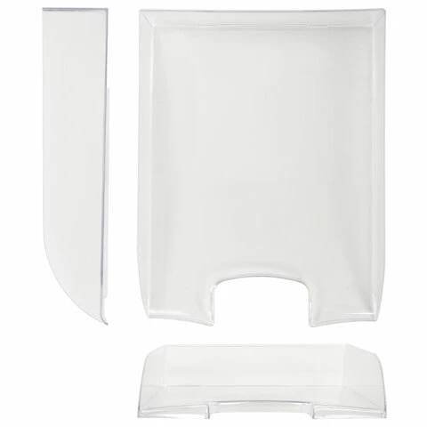 Лоток горизонтальный для бумаг BRAUBERG "Office style", 320х245х65 мм,
