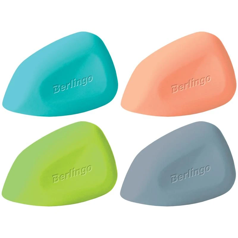 Ластик Berlingo "Ergonomic Pro", фигурный, термопластичная резина,