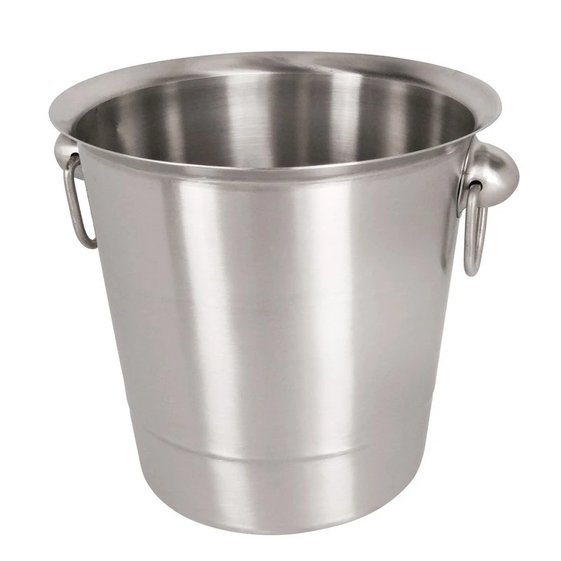 Ведро для шампанского с кольц нерж METAL CRAFT V=4,5л
