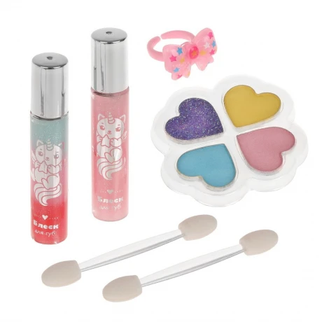 Набор косметики в сумочке"Caticorn", блеск для губ, гель-блеск для Набор косметики в сумочке"Caticorn", блеск для губ, гель-блеск для
