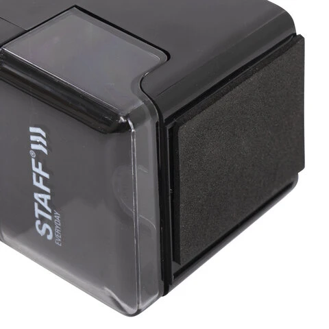 Точилка механическая STAFF "EVERYDAY", корпус черный, 229796 Точилка механическая STAFF "EVERYDAY", корпус черный, 229796