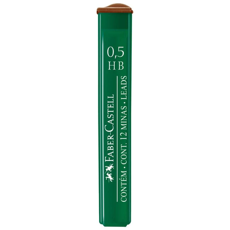 Грифели для механических карандашей Faber-Castell "Polymer", 12шт., Грифели для механических карандашей Faber-Castell "Polymer", 12шт.,