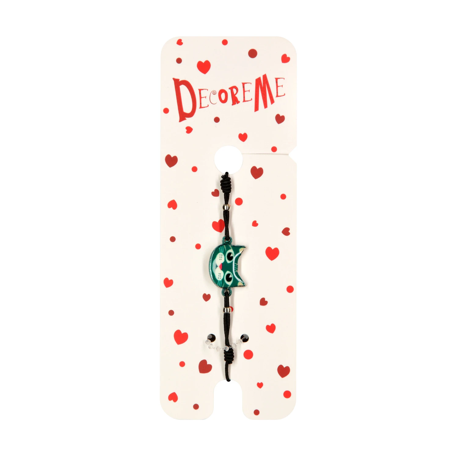 БРАСЛЕТ НА РЕЗИНКЕ, "КОТИК" ВИД 1, 6 ЦВЕТОВ БРАСЛЕТ НА РЕЗИНКЕ, "КОТИК" ВИД 1, 6 ЦВЕТОВ