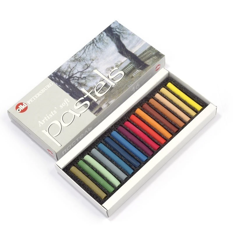 Пастель Olki Soft Осень 16 цв. сухая, арт.0427