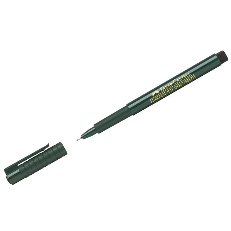 Ручка капиллярная Faber-Castell "Finepen 1511" черная, 0,4мм. 151199 Ручка капиллярная Faber-Castell "Finepen 1511" черная, 0,4мм. 151199