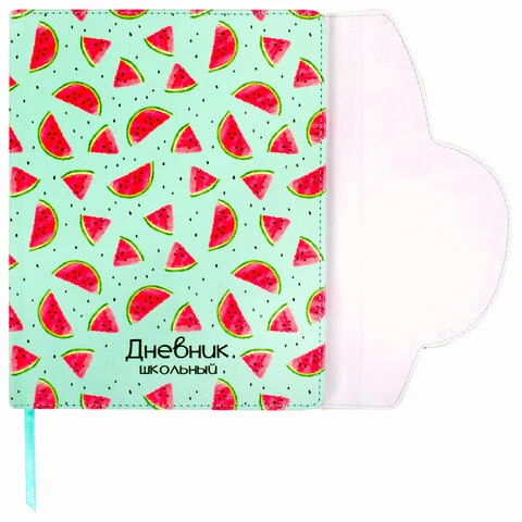 Дневник 1-11 класс 48 л., обложка кожзам (твердая), магнитный клапан, ЮНЛАНДИЯ,