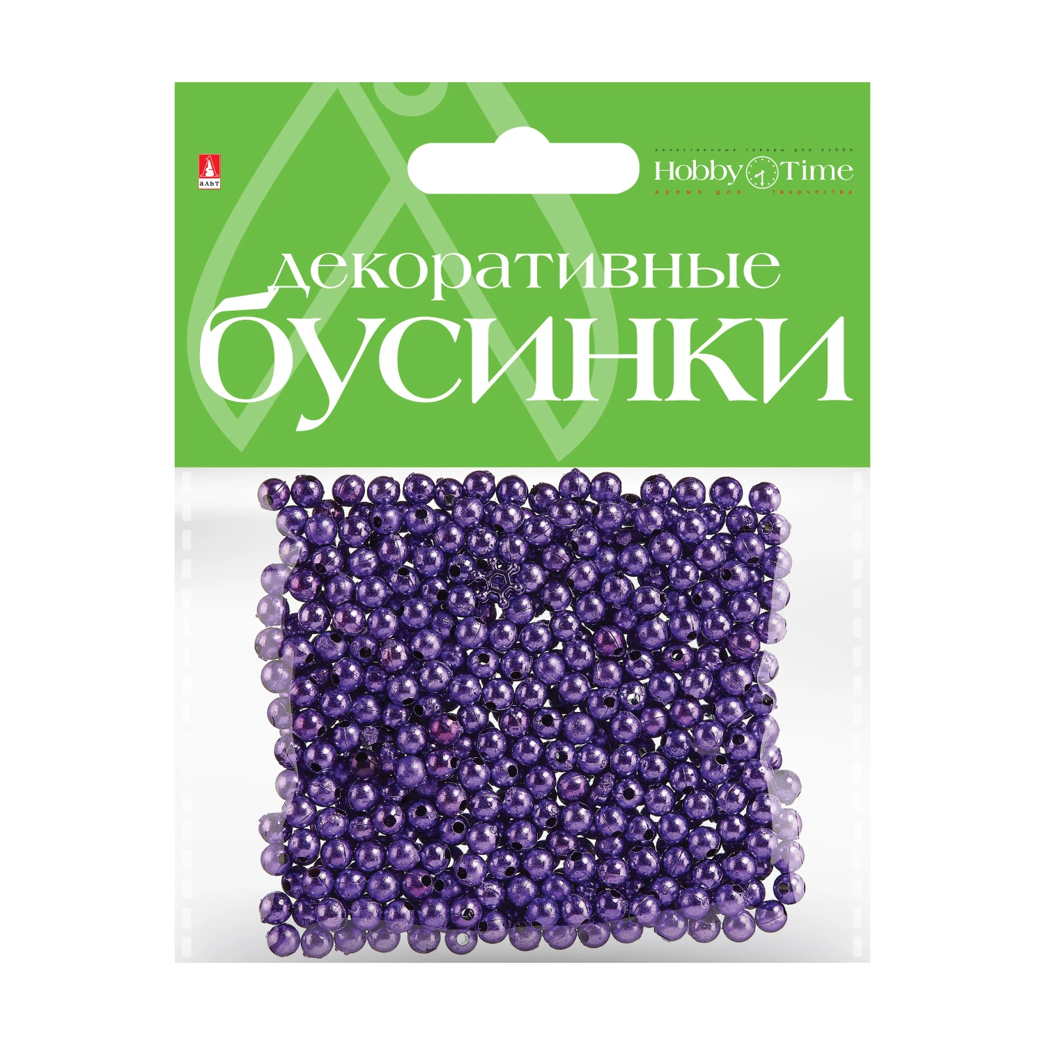 БУСИНЫ КРУГЛЫЕ МЕТАЛЛИЗИРОВАННЫЕ, ? 5 ММ 6 ЦВ