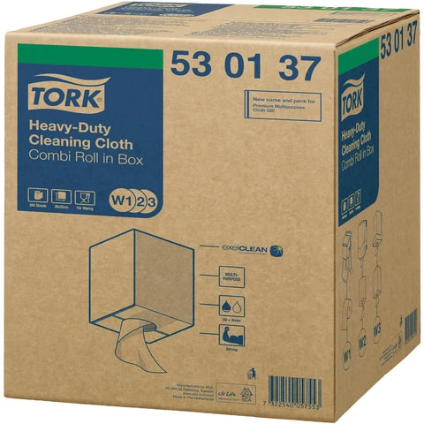 Протирочный нетканый материал TORK (Система W1, W2, W3) Premium, 280 л. в