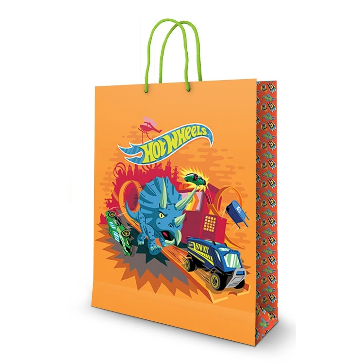 Пакет подарочный большой Hot Wheels-2, 250*350*100 мм. Пакет подарочный большой Hot Wheels-2, 250*350*100 мм.